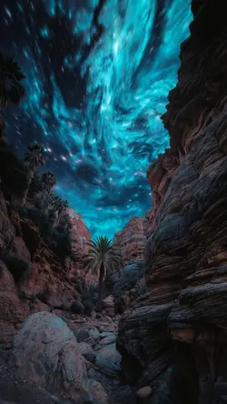 🌌 Canyon of Light