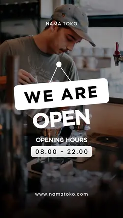 story : we are open