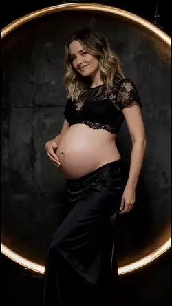 Pregnant photo shoot