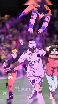Messi x Anime edit
