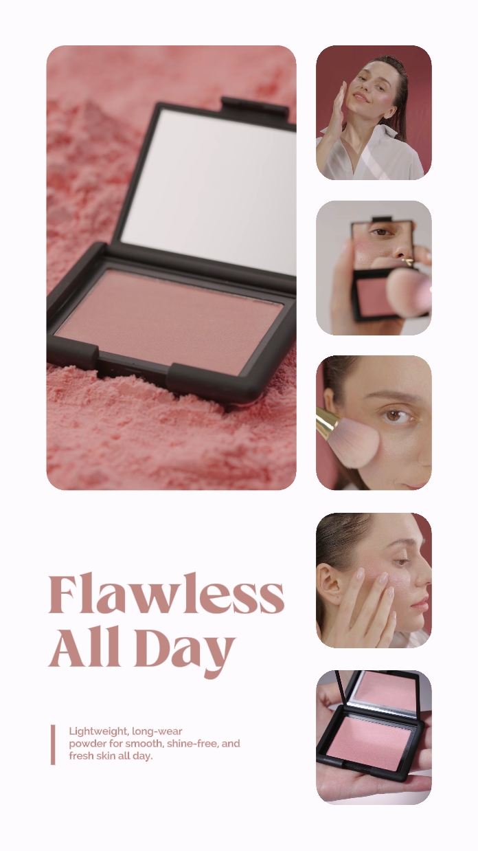 Anuncios de productos de belleza