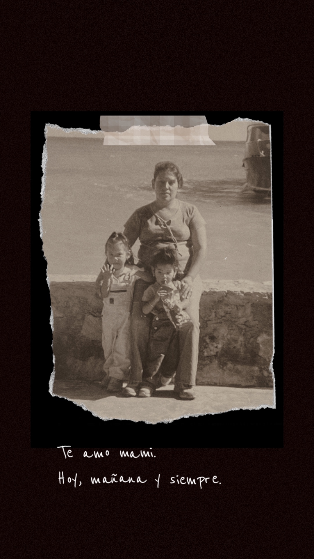 Te amo mamá