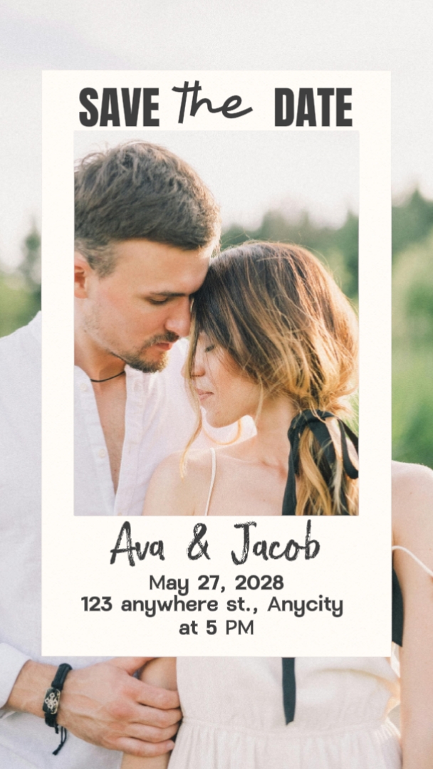 save the date