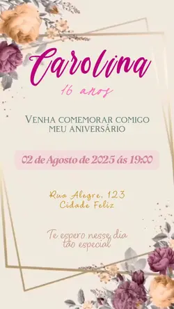 Convite Aniversário