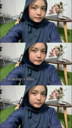 makeup + filter