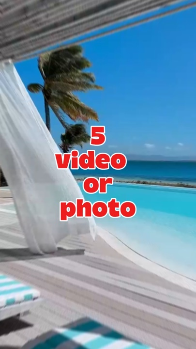 5 vídeo ou foto 