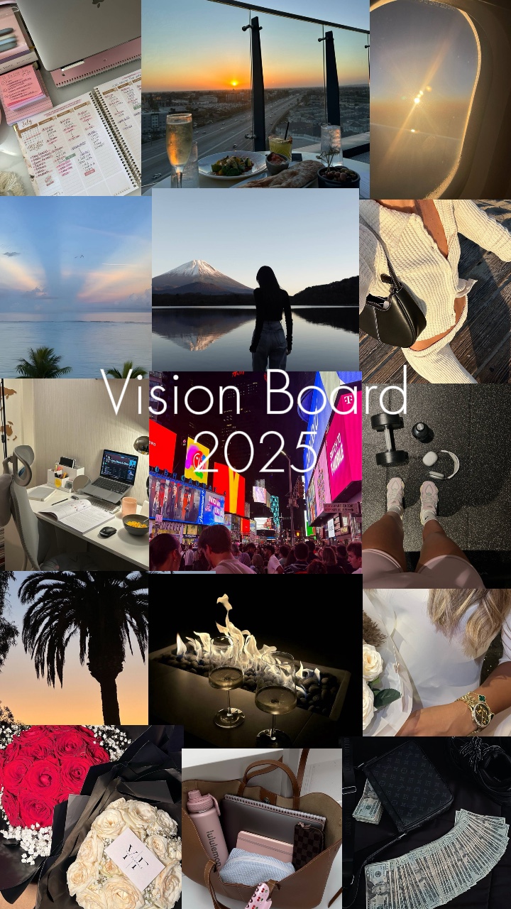 2025 vision board