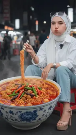 Trend seblak raksasa