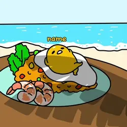 Gudetama nyantai