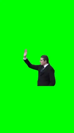 waving hand