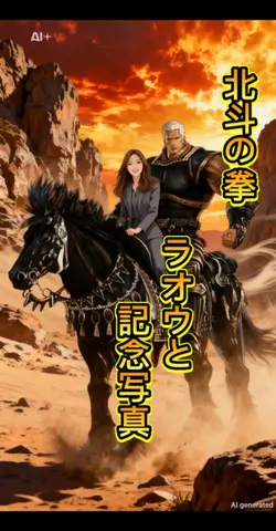 ラオウと記念写真/共演できるai