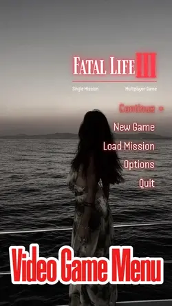 Video Game Menu