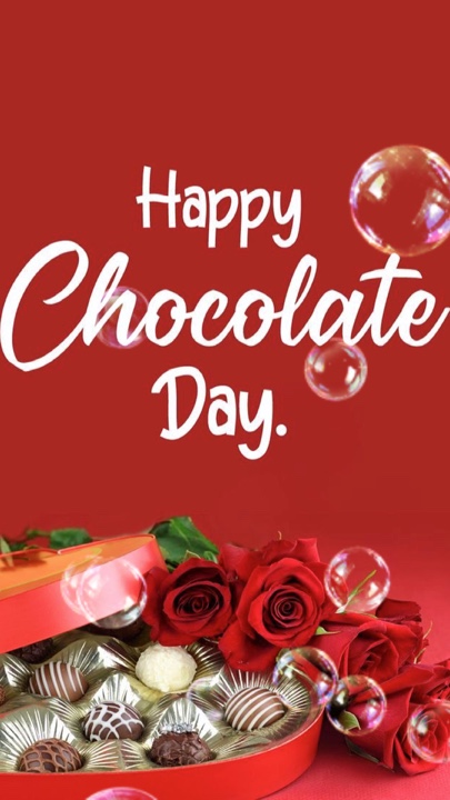 Choco day template 
