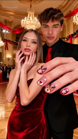 couple nail art