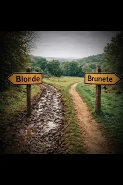 blonde or brunette