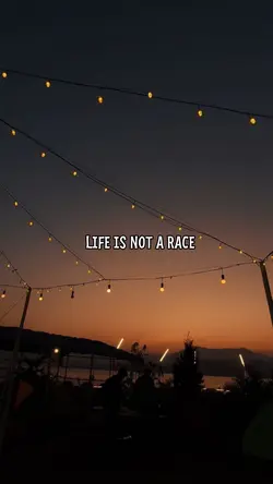 LIFE IS NOT A RACE 