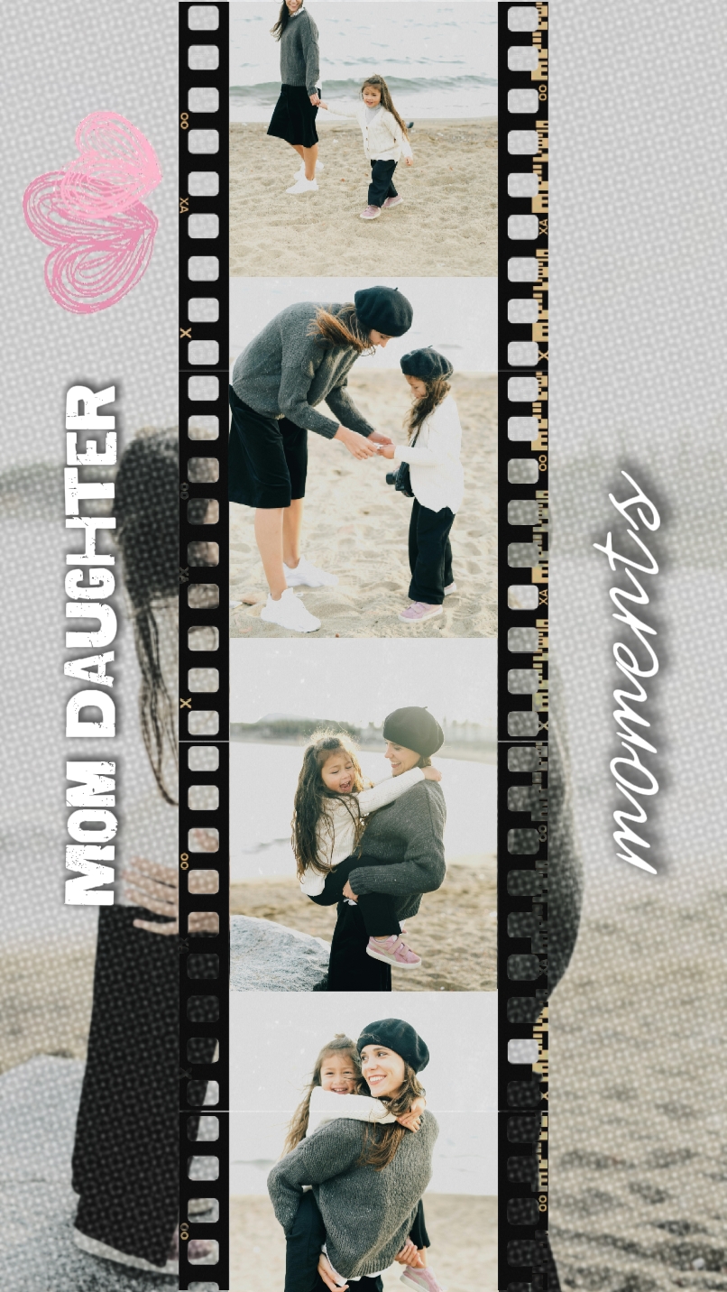 mom daughter moments