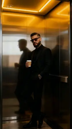 Black Suit Style