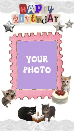 HAPPY BIRTHDAY CATS