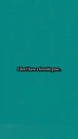 favorite pose