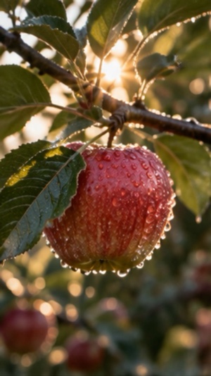 Cosecha De Rocío De Manzana
