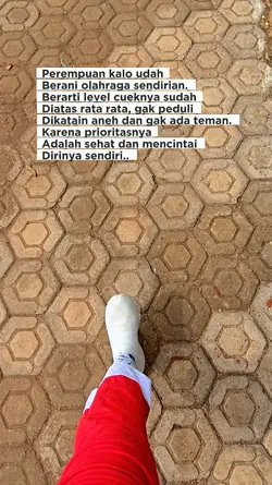 olahraga sendirian