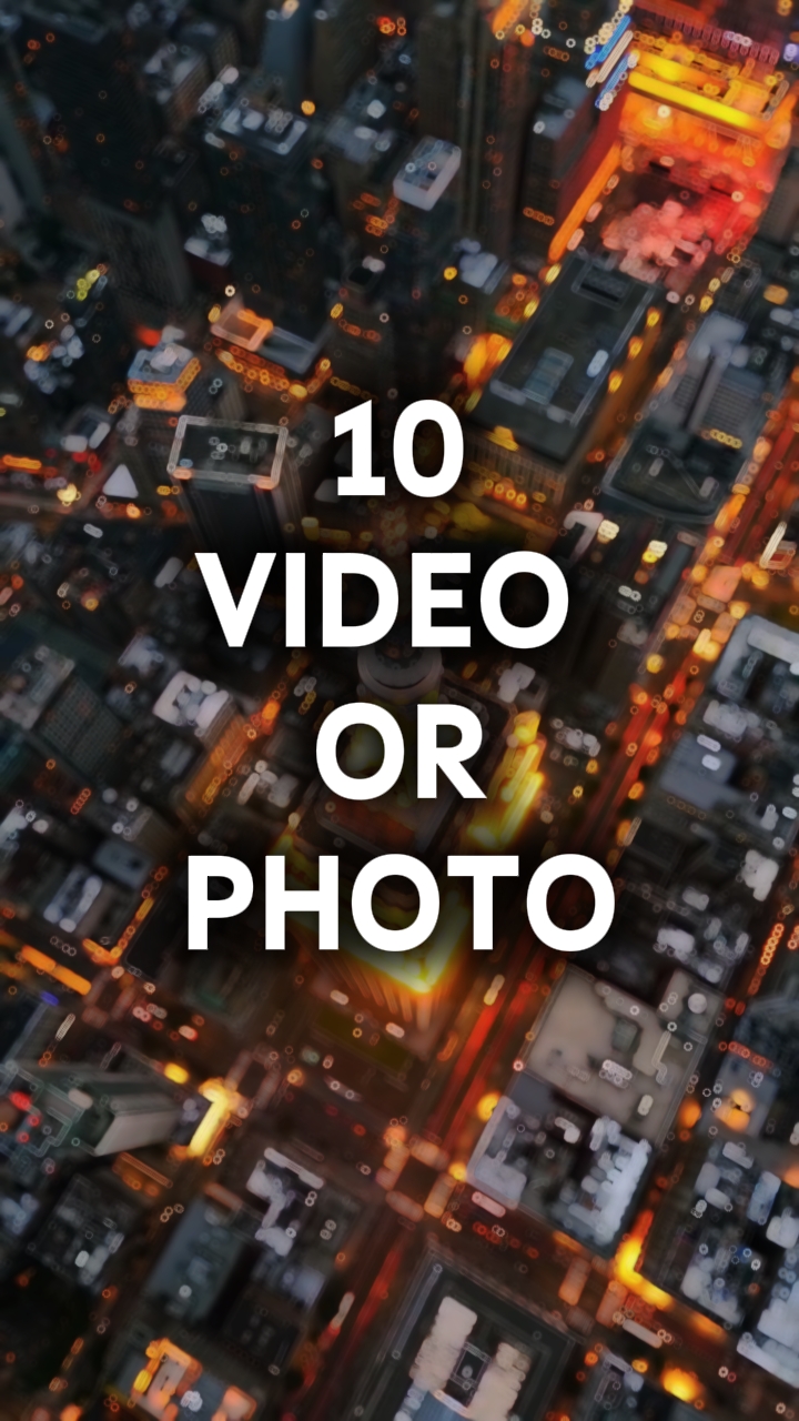 10 videos o fotos 