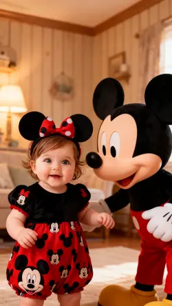 BABY MEETS MICKEY