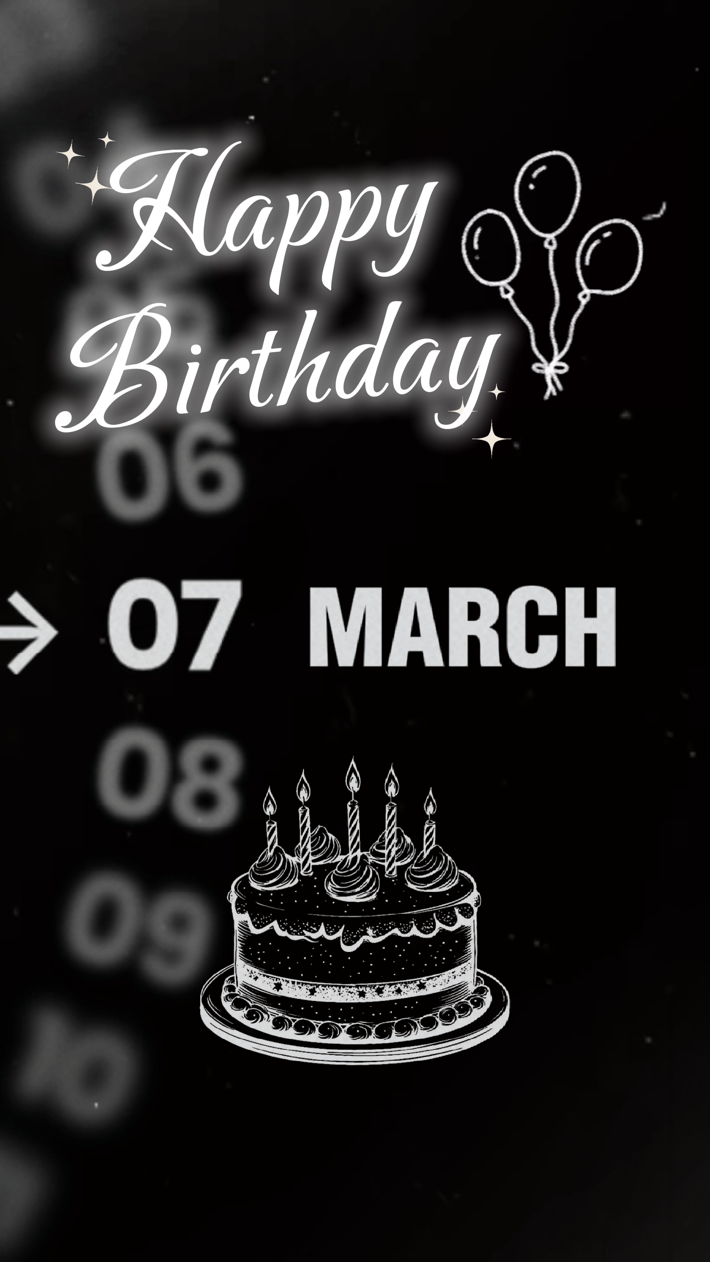 07 DE MARZO CUMPLEAÑOS