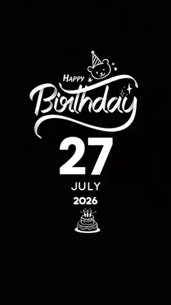 Hbd 27 july 2026