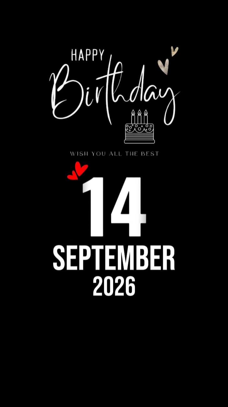 birthday 14september