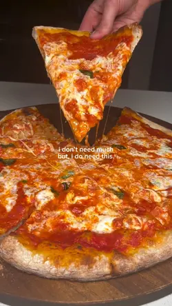 just need pizza