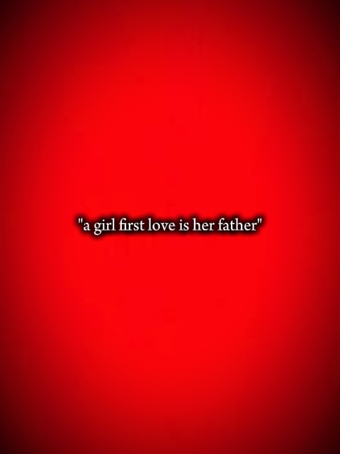 Le premier amour d'une fille est
