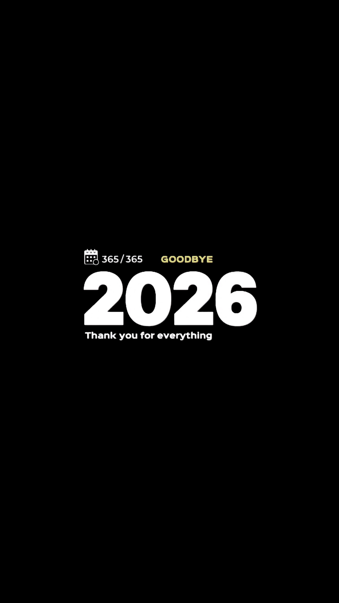 Hoşgeldin 2026 