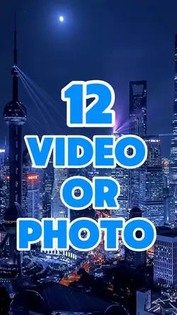 12 video or photo 