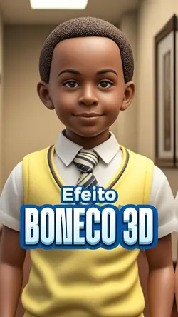 Efeito Boneco 3D 