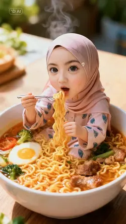 Trend makan mie