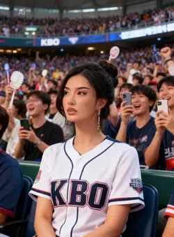 baseball fan girl