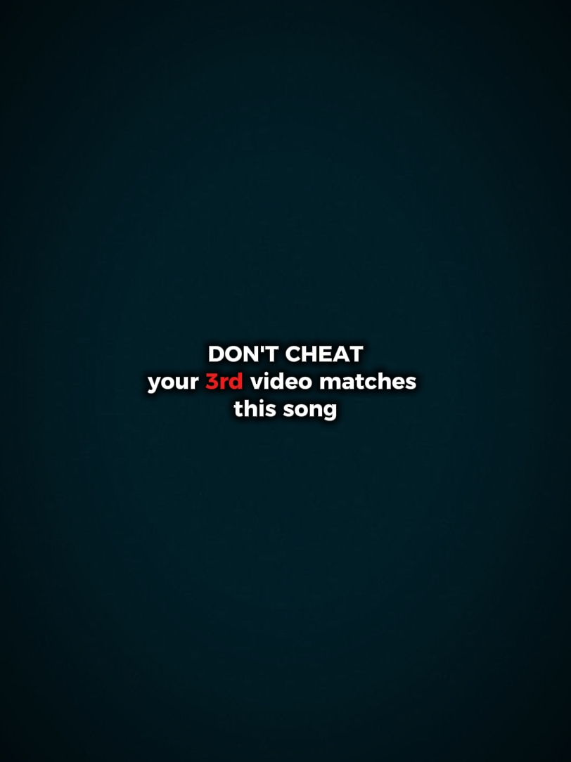your 3rd video 