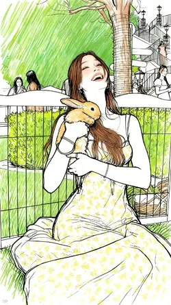 Fashion Girl Drawing