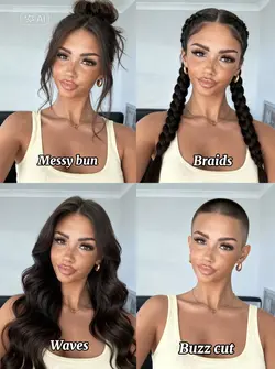 4 Hairstyle effect