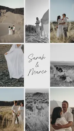 Wedding Collage Grid