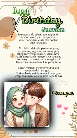 Ultah suamiku