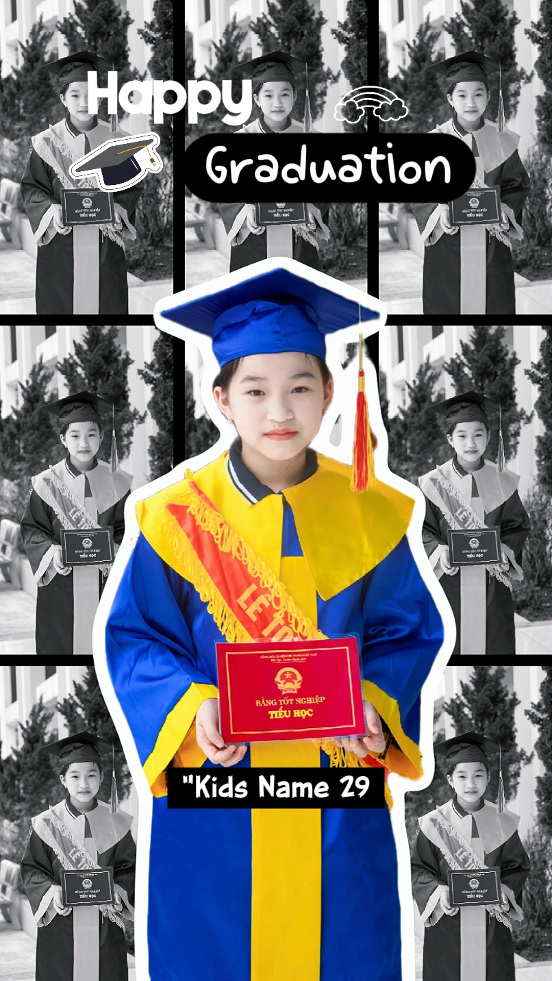 29 niños se gradúan 