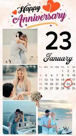 Anniversary 23 Jan 