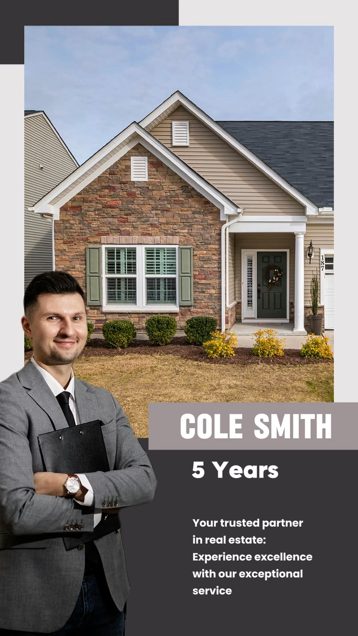 Real Estate Industry Product Display Minimalist Style 