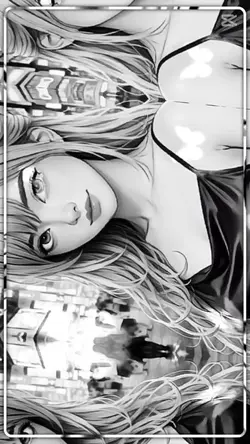 モノクロの街角