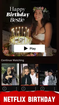 Netflix Birthday