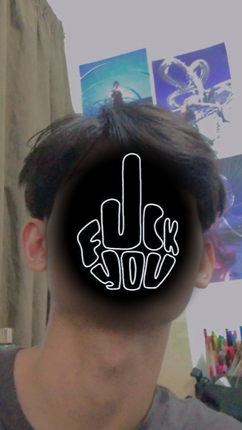 Tutup muka digeser