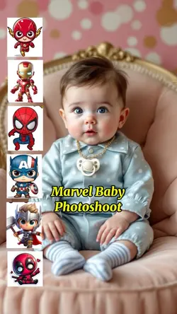 Marvel Baby Photosho